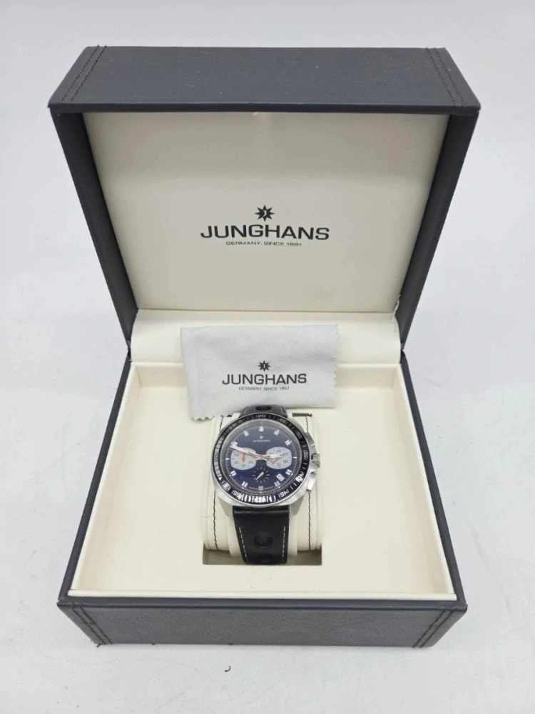Krásné pánské velké hodinky chronograf Junkers
