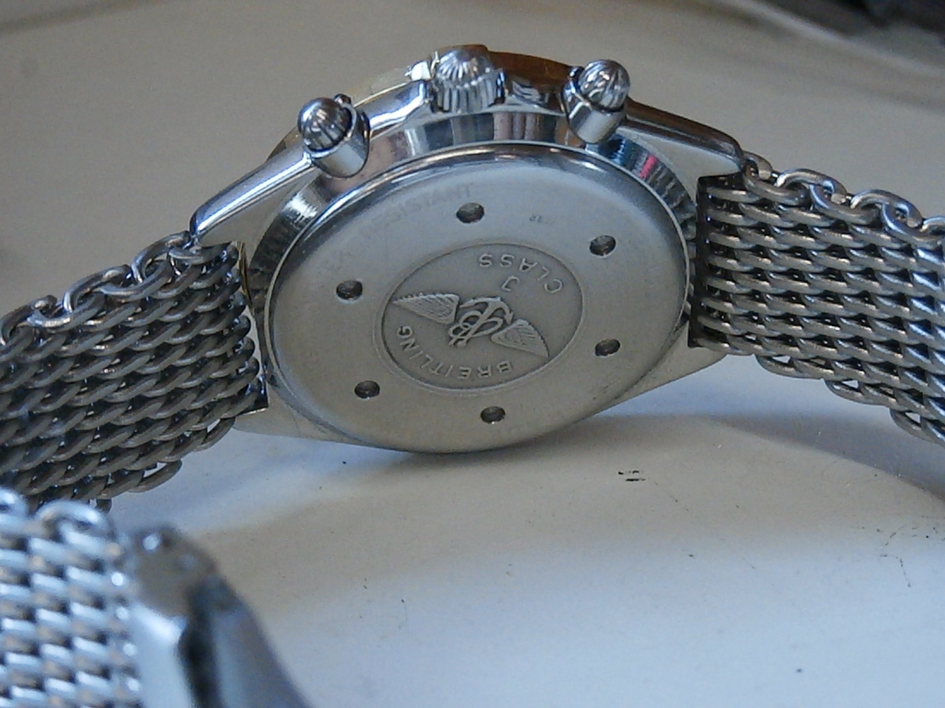 Hodinky BREITLING J CLASS zlato 18K + ocel  CHRONOGRAF A53067