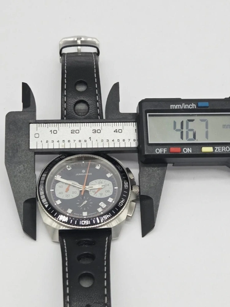Krásné pánské velké hodinky chronograf Junkers